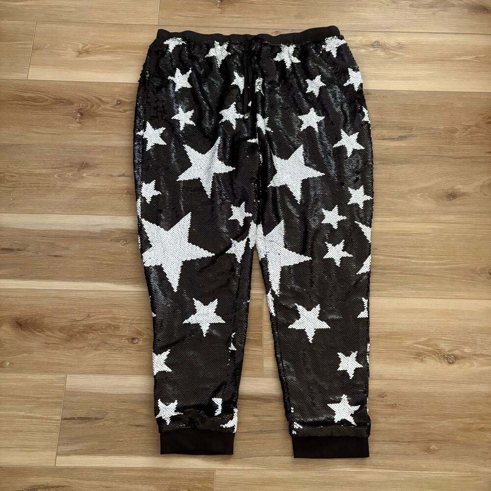 Any Old Iron Men’s Sparkle Star Joggers XXL